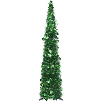 vidaXL Pop-up Artificial Christmas Tree Green 4 ft PET
