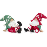 Holiday Gnome Figurine (Set of 2)