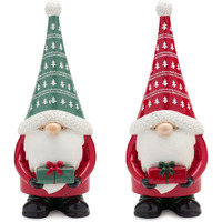 Holiday Gnome Figurine (Set of 2)