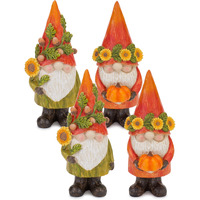 Fall Gnome Figurine (Set of 4)