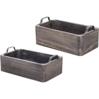 Wood Tray (Set of 2)