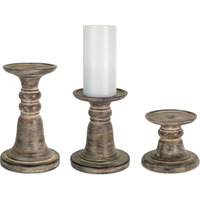Stone Candle Holder (Set of 3)