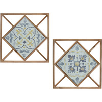 Metal Wall Tile (Set of 2)