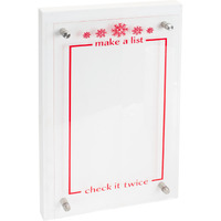 Make A List and Check It Twice Sign