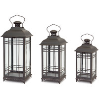 Metal Lantern (Set of 3)