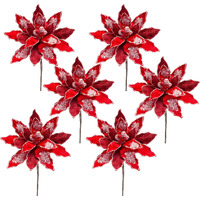 Poinsettia Stem (Set of 6)