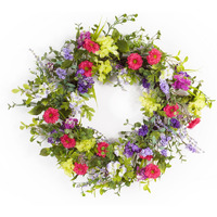 Mixed Floral Wreath