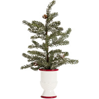 Potted Tree w/Snow (Set of 2)