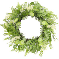Mixed Foliage Wreath