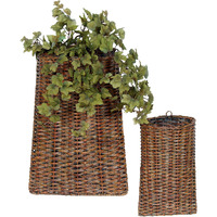Rattan Baskets (Set of 2)