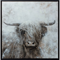 Framed Animal Print Canvas