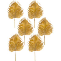 Fan Palm Leaf (Set of 6)