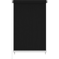 vidaXL Outdoor Roller Blind 55.1"x90.6" Black
