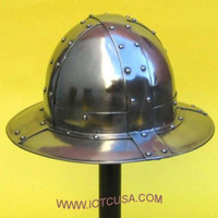 IR 80626D - ARMOR HELMET KETTLE HAT DELUXE