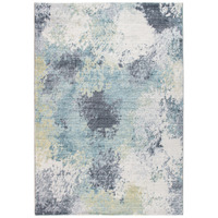 8 x 10 Blue Yellow Abstract Sky Area Rug