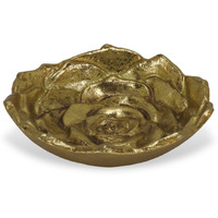 5" Gold Novelty Metal Handmade Tray