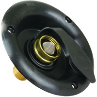 CTY H2O DISH W/1/2'MPT BK