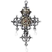 Starlinks LT03 Hampton court Rosy cross Pendant - Faith And Devotion