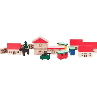 Alexander Taron 044-011 Dregeno Wooden Toy - Small Village with a Train