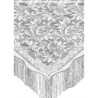 Heritage Lace ALP-PL 62 x 72 in crimson Allure Poncho  Pearl