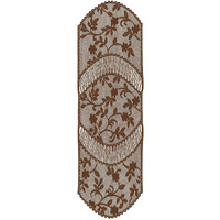 Heritage Lace JM-1448ER Jasmine 14 x 48 in Runner  Earth