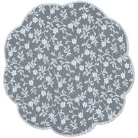 Heritage Lace JM-4200S Jasmine 42 in Round Topper  Sky