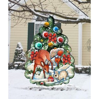 gDeBrekht 8119182 Forest christmas Tree Ornament Set of 2