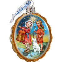 gDeBrekht 772074 Drummer & Shephard Boy Ornament