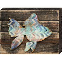 Designocracy 98534-12 Tropical coastal gold Fish Vintage Art on Board Wall Decor