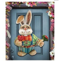 Designocracy 98718-12 Easter Art on Board Wall Decor