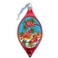 gDeBrekht 757-037 cardinal Friends glass Ornament