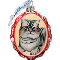 gDeBrekht 774016 grey Tabby Ornament