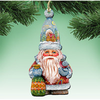 gDeBrekht 8116410 The First Noel Wooden christmas Ornament Set of 2