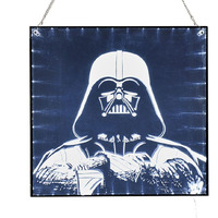 Kurt S Adler SW9180 Darth Vader LED Light-Up Wall Decor - 15 in