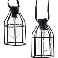 Kurt S Adler UL4321 UL 10-Light c7 cage Lantern Light Set