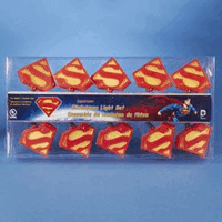 Kurt S Adler, Inc SU9131 Kurt Adler 10-Light Superman Light Set