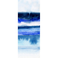 Empire Art Direct TMP-109308B-6324 Frameless Free Floating Tempered glass Art by EAD Art coop - Shorebreak Abstract B