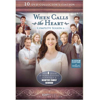 Edify Films 149250 DVD-When calls the Heart complete Season 6 collectors Edition - 10 DVD