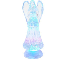 Kurt S Adler JEL1405 105 in Battery-Operated LED Light-Up Angel with Water Table Piece