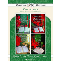 Warner Press 271177 god Bless Your christmas Assorted card-Boxed - Box of 12