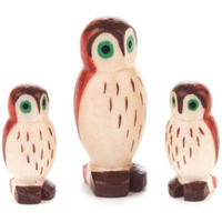 Alexander Taron 159-031 Dregeno Figures - Owl Family - Set of 3