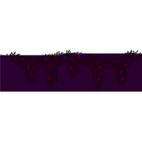 Autograph Foliages c-190604 9 ft Mixed grand Fir Dripping Swag, garland with Pine cones & Twinkling LED Light