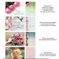 crown Point graphics 169561 Boxed - card Shared Blessings-Wedding Florals - Box of 12