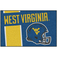 West Virginia Uniform Inspired Starter Rug 19x30(D0102H55USY)
