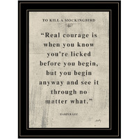 Book Quote Vi 2 Black Framed Print Wall Art