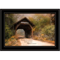 Live For Today 2 Black Framed Print Wall Art