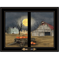 Harvest Moon 10 Black Framed Print Kitchen Wall Art