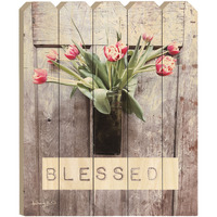 Blessed Tulips Unframed Print Wall Art