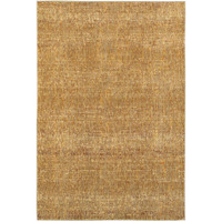 3 X 5 gold Rust Brown Ivory Purple And Lavender Power Loom Stain Resistant Area Rug