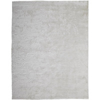 5 X 8 White Shag Tufted Handmade Area Rug